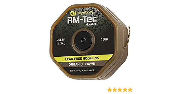 RidgeMonkey RM-Tec Lead Free Hooklink - Organic Brown
