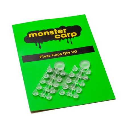 Monster Carp Floss Caps -Clear