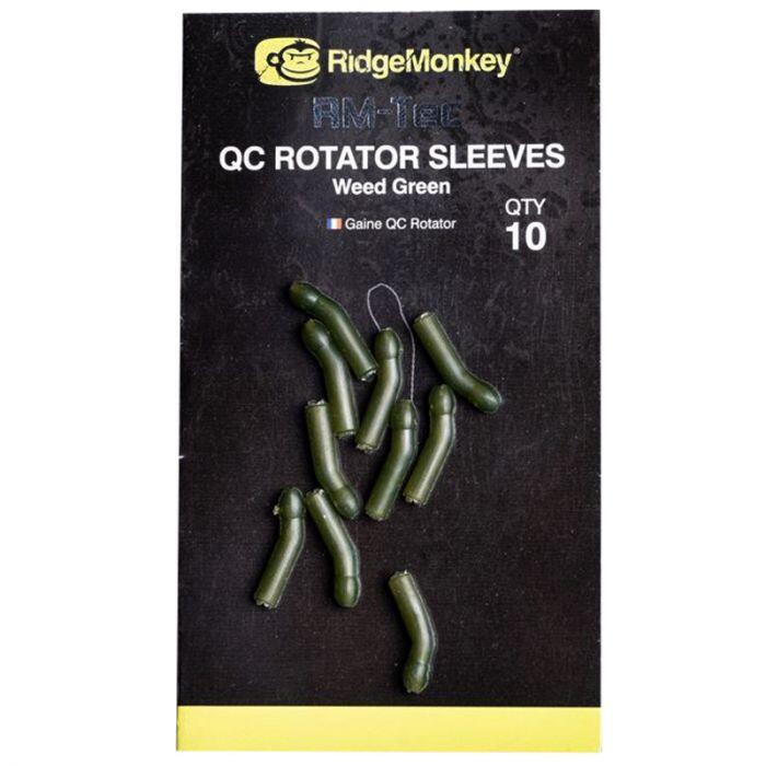 RidgeMonkey RM-Tec QC Rotator Sleeves - Weed Green