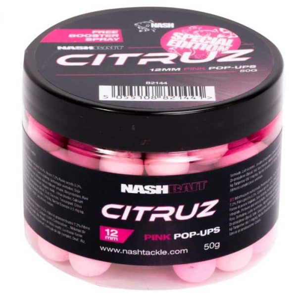 Nash Citruz Pop Ups Pink - 12mm