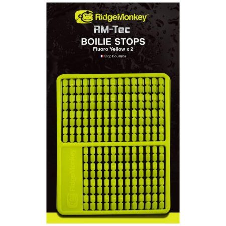 RM-Tec Boilie Stops - Fluoro Yellow