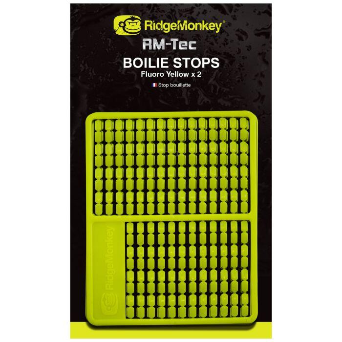 RM-Tec Boilie Stops - Fluoro Yellow